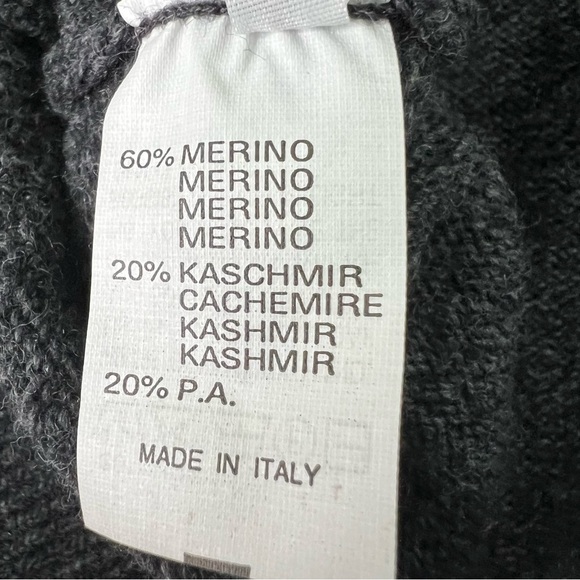 J.P. TILFORD FOR HARRY ROSEN Men’s Sweater Sz Large Vtg Merino Wool/Cashmere - Picture 8 of 12